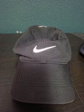 Nike Black Swoosh Baseball Cap